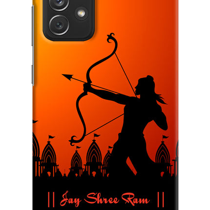 Lord Ram - 4 Samsung A72 Hard Case Back Cover by Casekaro