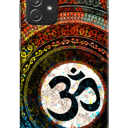 Om Cultural Samsung A72 Hard Case Back Cover by Casekaro