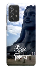 Om Namah Shivay Samsung A72 Hard Case Back Cover by Casekaro