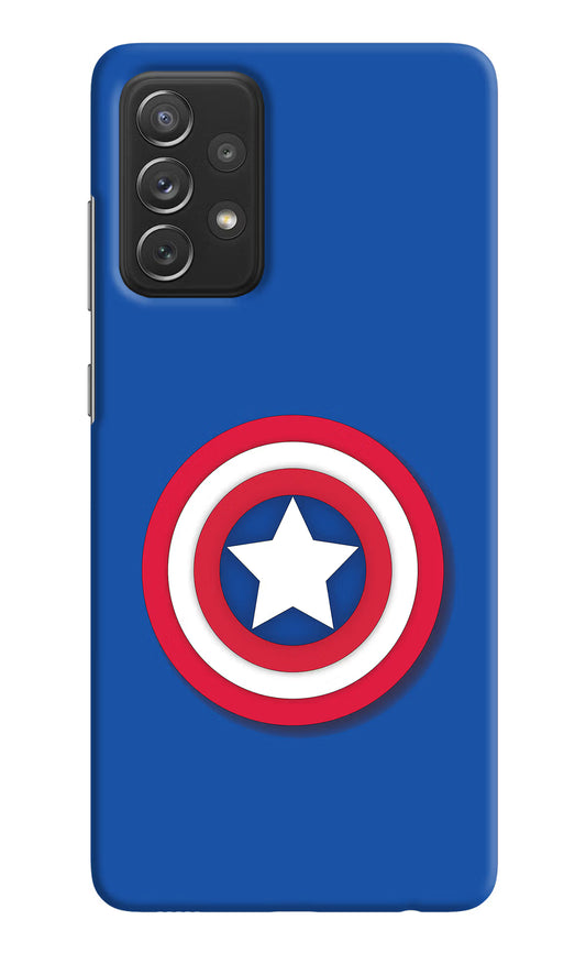 Shield Samsung A72 Hard Case Back Cover by Casekaro