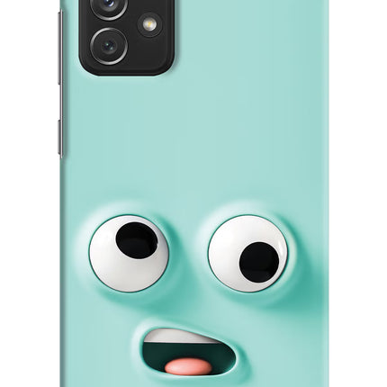 Funny Cartoon Samsung A72 Hard Case Back Cover by Casekaro