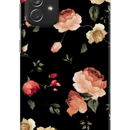 Flowers Samsung A72 Hard Case Back Cover by Casekaro