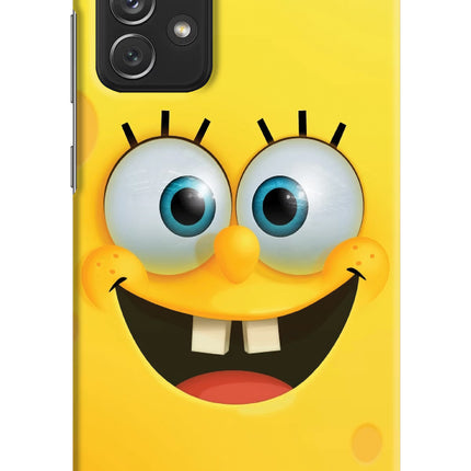 Sponge 1 Samsung A72 Hard Case Back Cover by Casekaro