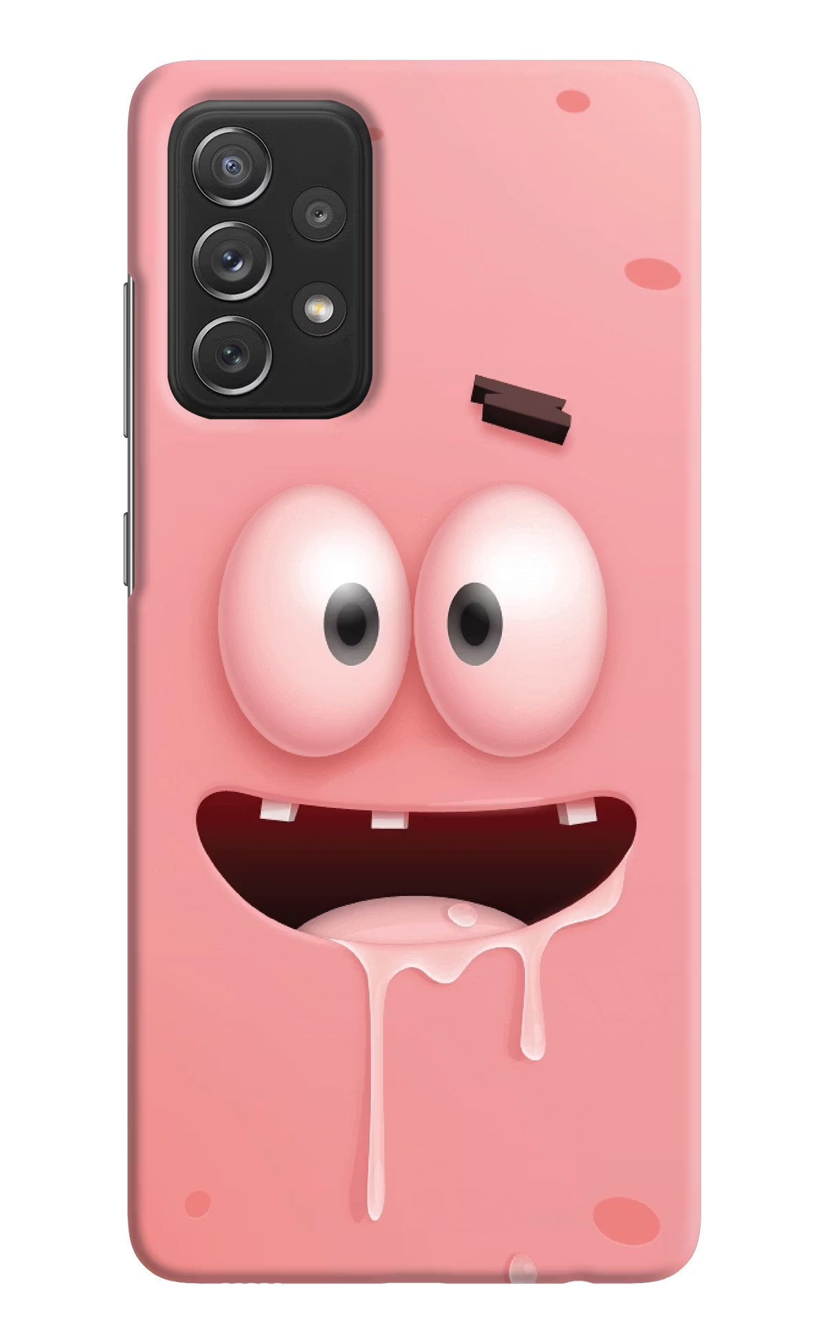 Sponge 2 Samsung A72 Hard Case Back Cover by Casekaro