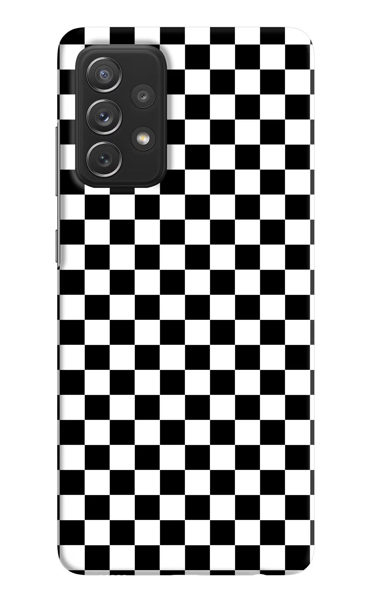 Chess Board Samsung A72 Hard Case Back Cover by Casekaro