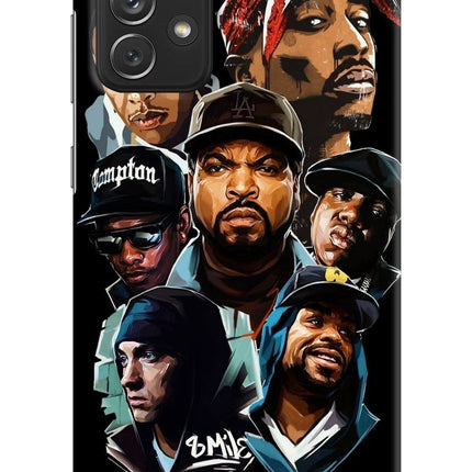 Rappers Samsung A72 Hard Case Back Cover by Casekaro