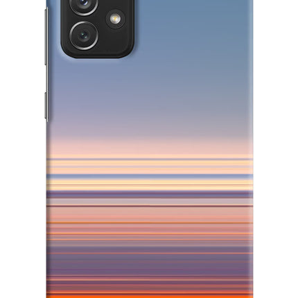 Morning Colors Samsung A72 Hard Case Back Cover by Casekaro