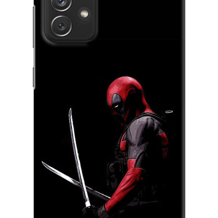 Deadpool Samsung A72 Hard Case Back Cover by Casekaro