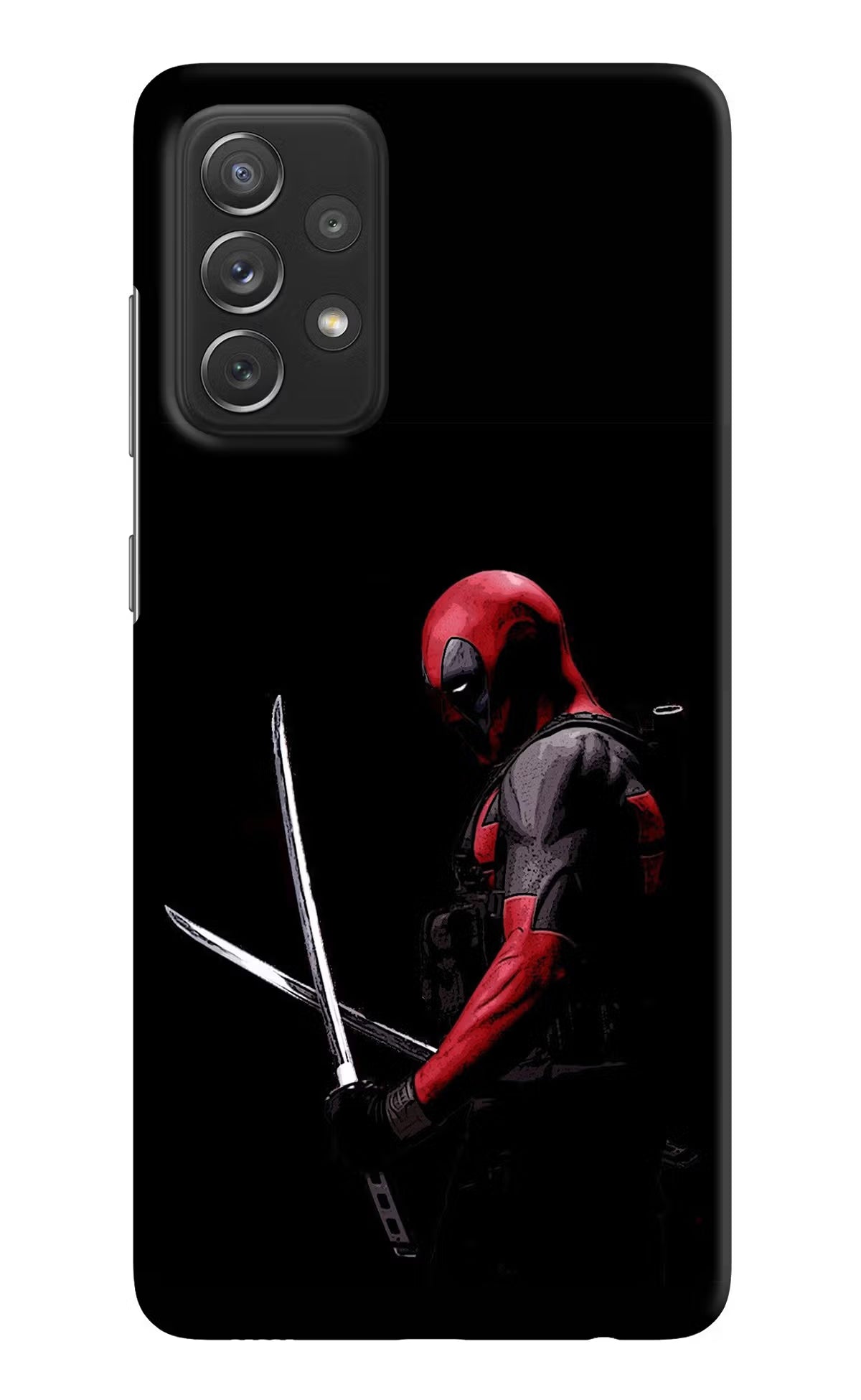 Deadpool Samsung A72 Hard Case Back Cover by Casekaro