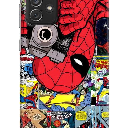 Spider Man Samsung A72 Hard Case Back Cover by Casekaro
