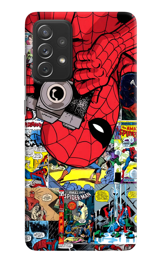 Spider Man Samsung A72 Hard Case Back Cover by Casekaro