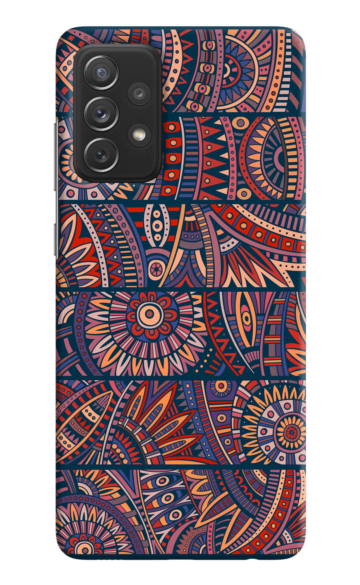 African Culture Design Samsung A72 Hard Case Back Cover by Casekaro