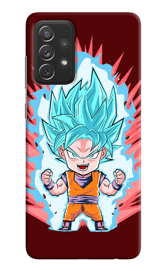 Goku Little Samsung A72 Hard Case Back Cover by Casekaro