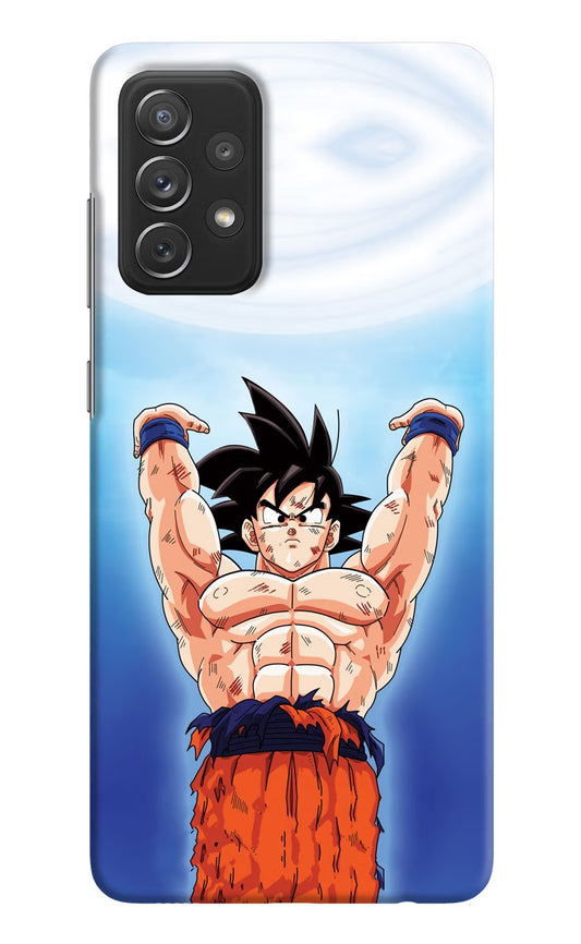 Goku Power Samsung A72 Hard Case Back Cover by Casekaro