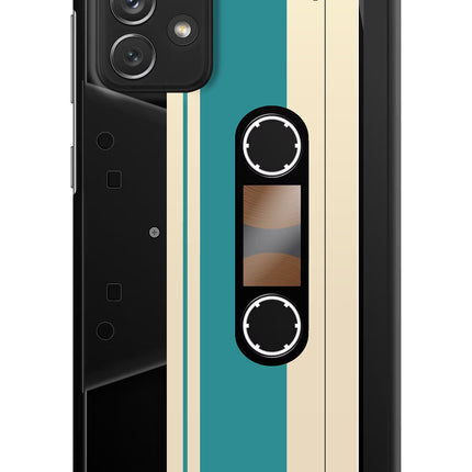 Cassette Samsung A72 Hard Case Back Cover by Casekaro