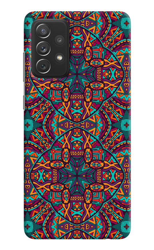 Colour Mandala Samsung A72 Hard Case Back Cover by Casekaro