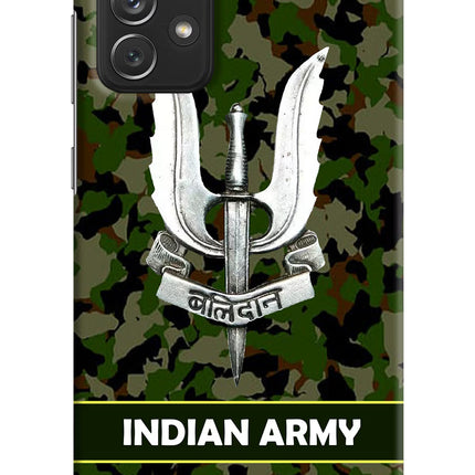 Balidan Indian Logo Samsung A72 Hard Case Back Cover by Casekaro