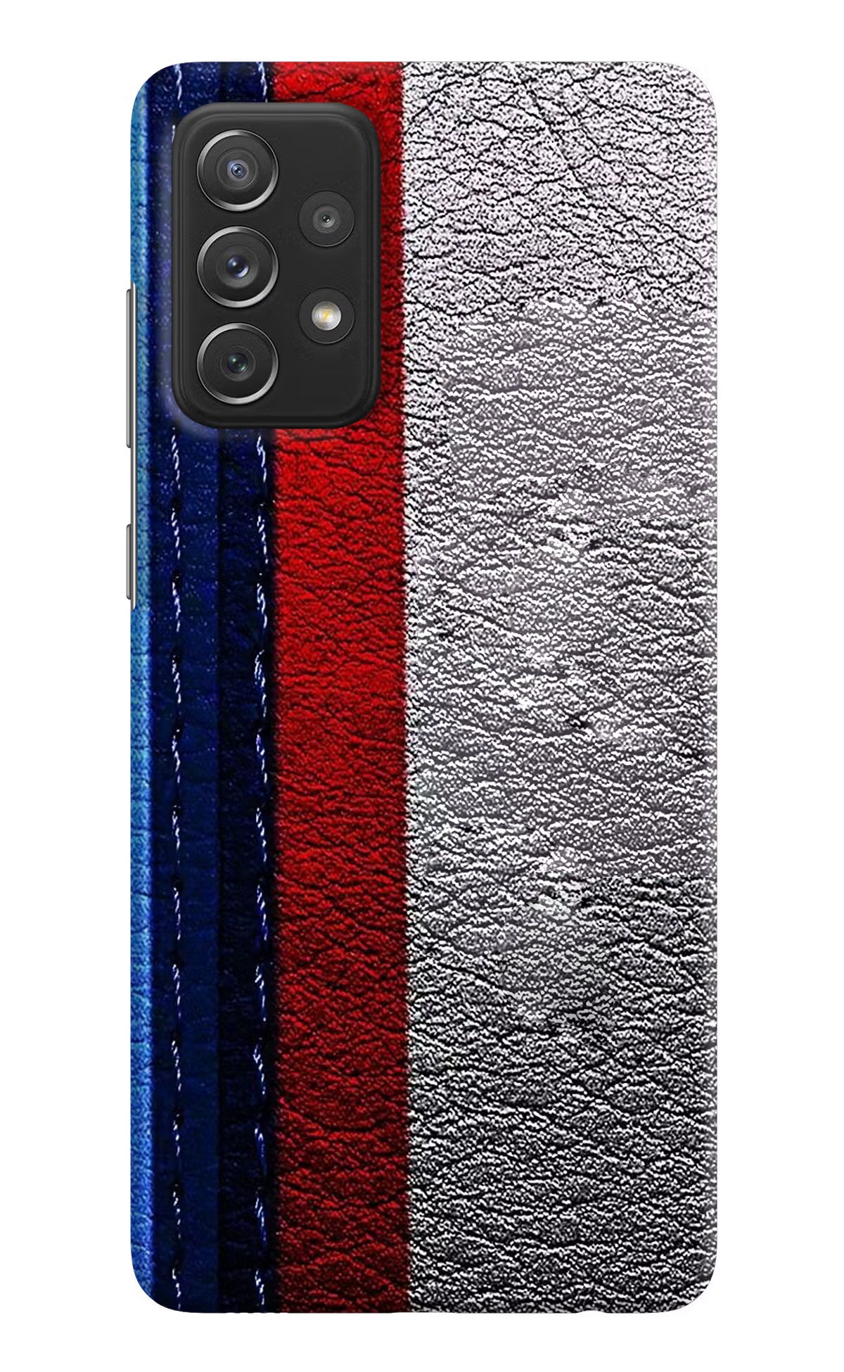 BMW Stripes Samsung A72 Hard Case Back Cover by Casekaro