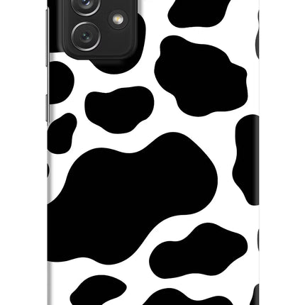 Cow Spots Samsung A72 Hard Case Back Cover by Casekaro