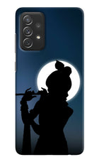 Shri Krishna Silhouette Samsung A72 Hard Case Back Cover by Casekaro