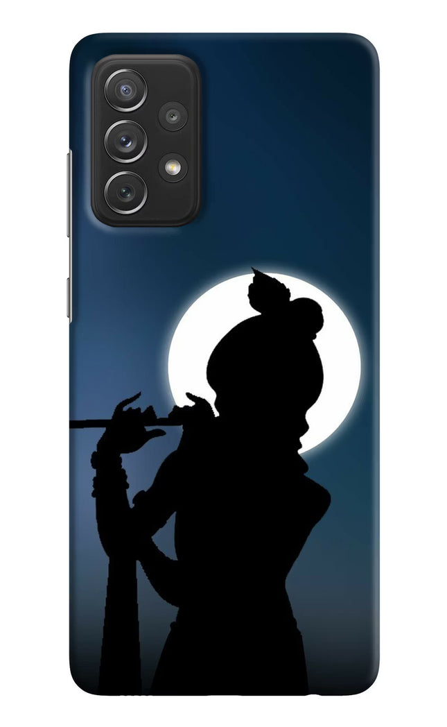 Shri Krishna Silhouette Samsung A72 Hard Case Back Cover by Casekaro