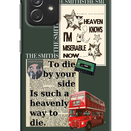 The Smiths Samsung A72 Hard Case Back Cover by Casekaro