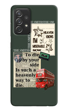 The Smiths Samsung A72 Hard Case Back Cover by Casekaro