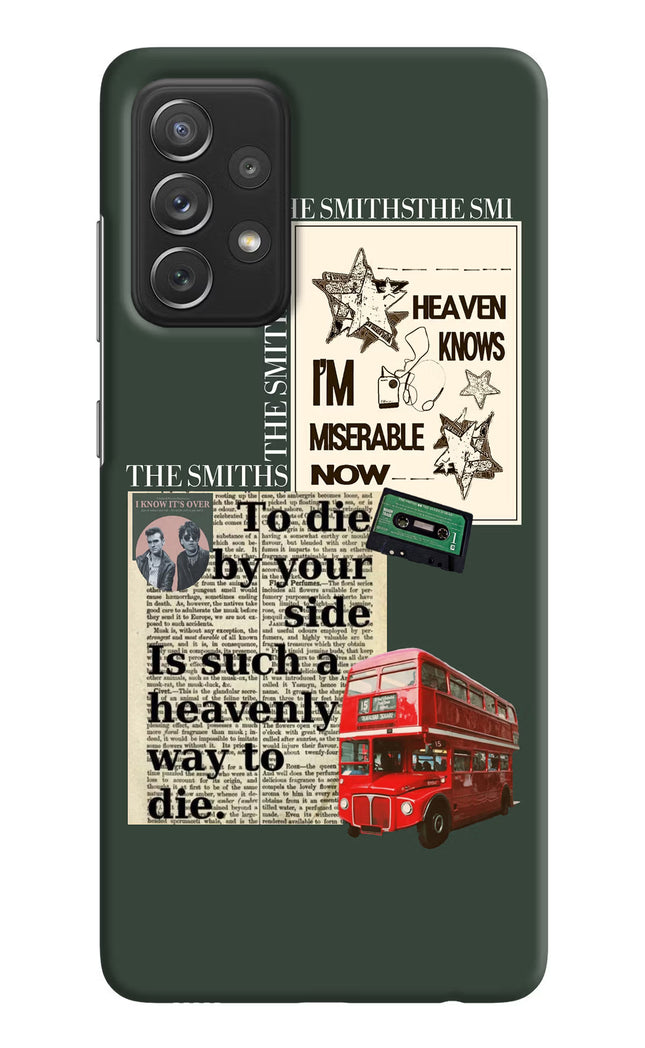 The Smiths Samsung A72 Hard Case Back Cover by Casekaro
