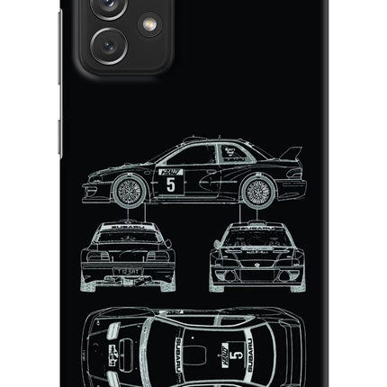 WRC'99 Samsung A72 Hard Case Back Cover by Casekaro