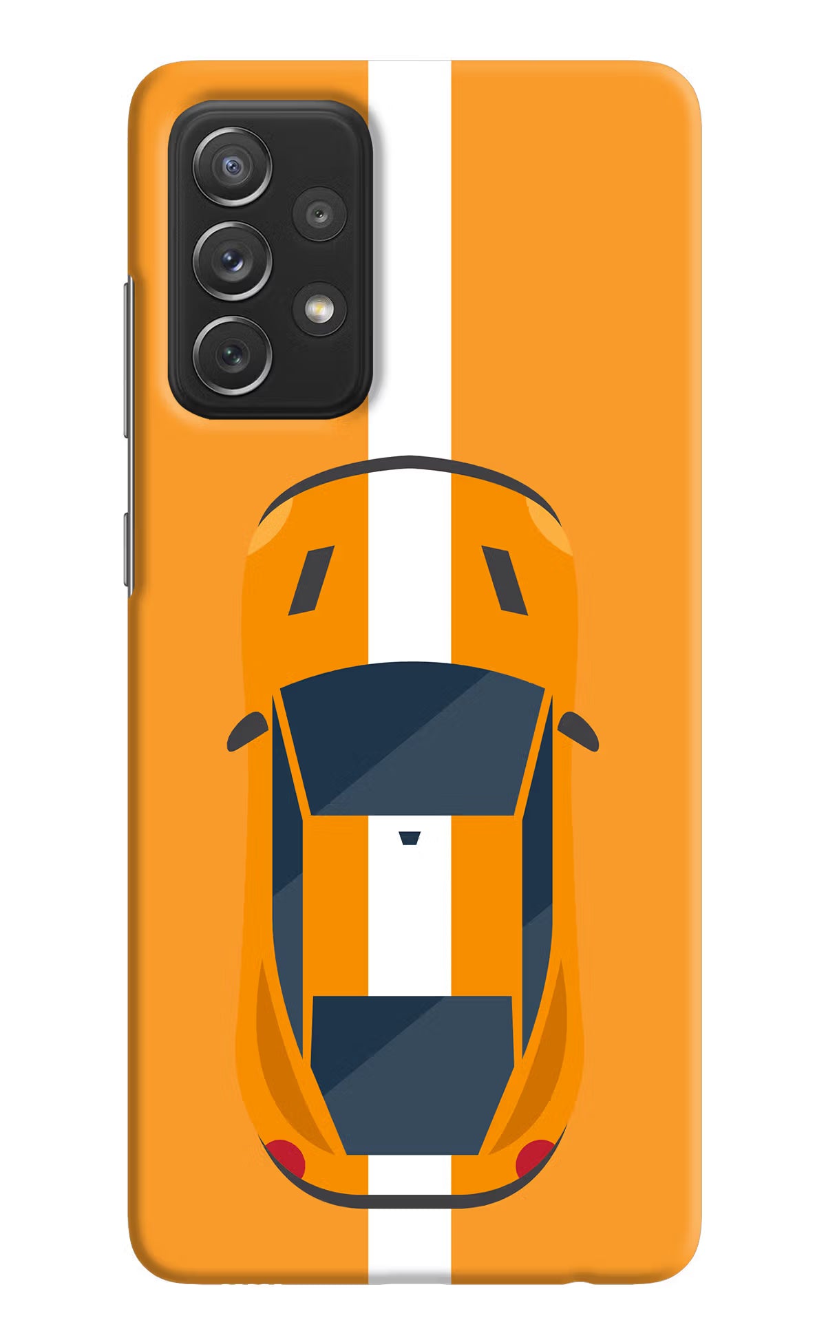 Highway Pursuit Samsung A72 Hard Case Back Cover by Casekaro