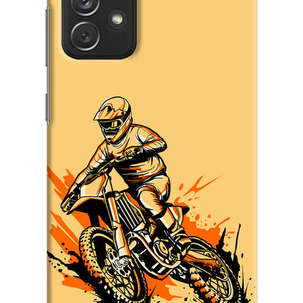 Off-Road Fury Samsung A72 Hard Case Back Cover by Casekaro