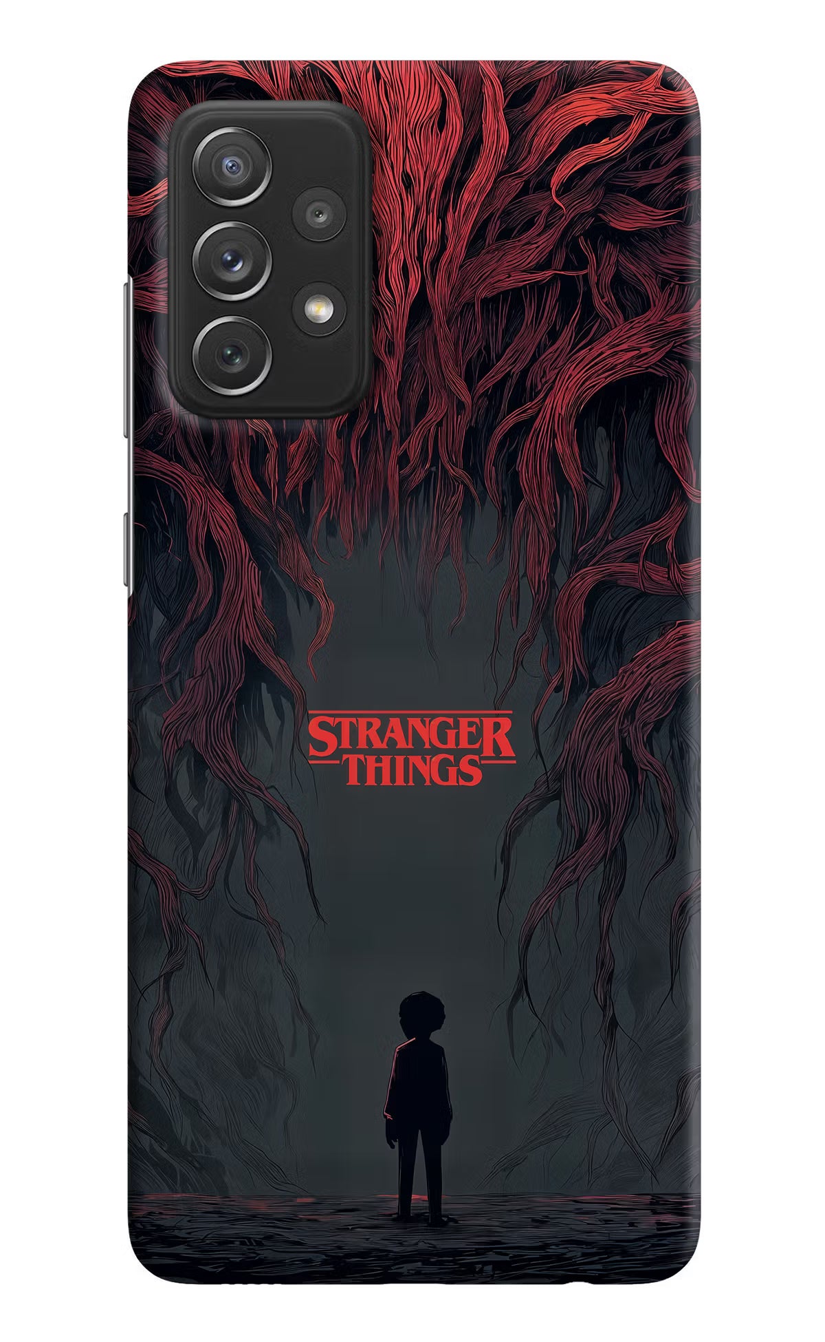 Ordinary Things Dark Side Samsung A72 Hard Case Back Cover by Casekaro