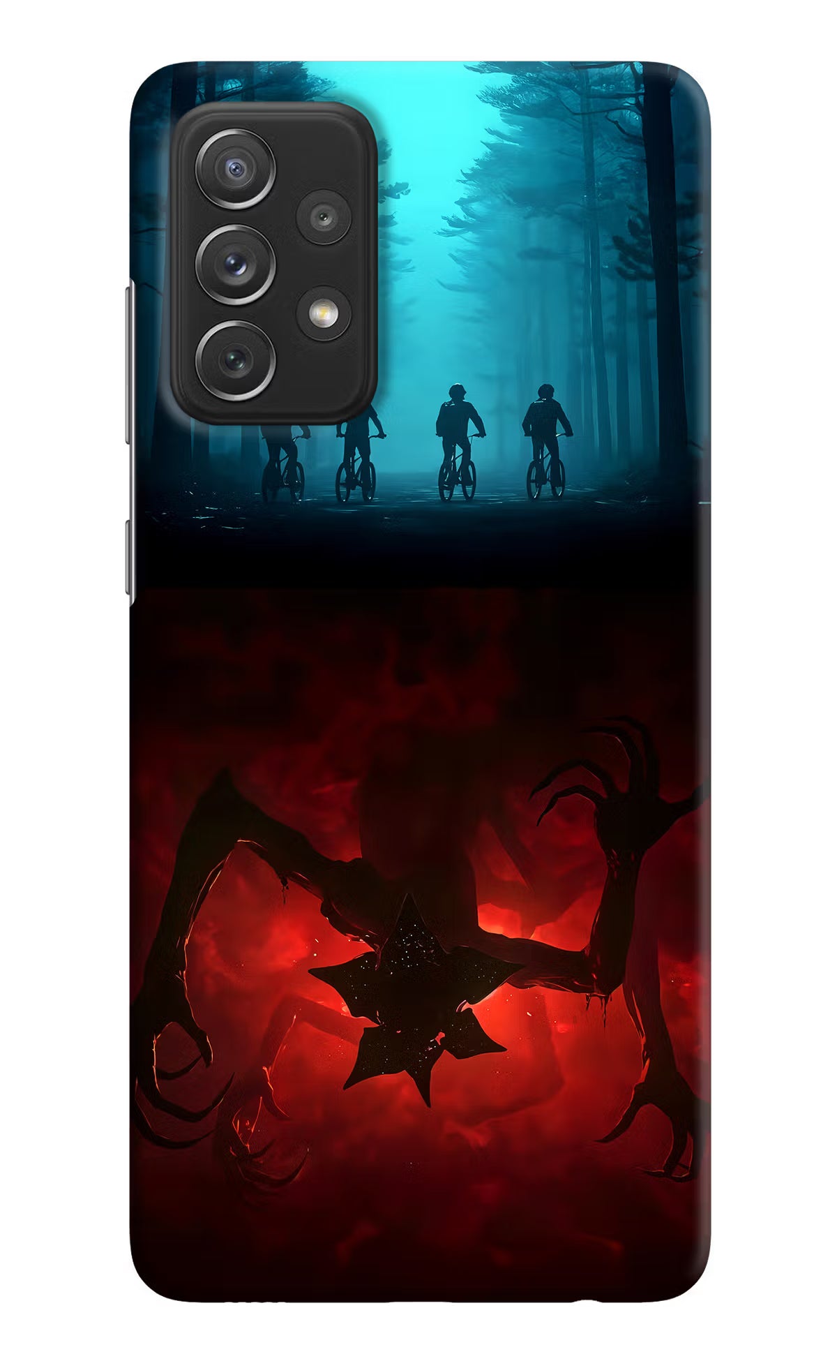 Ordinary Things Downside Up Samsung A72 Hard Case Back Cover by Casekaro