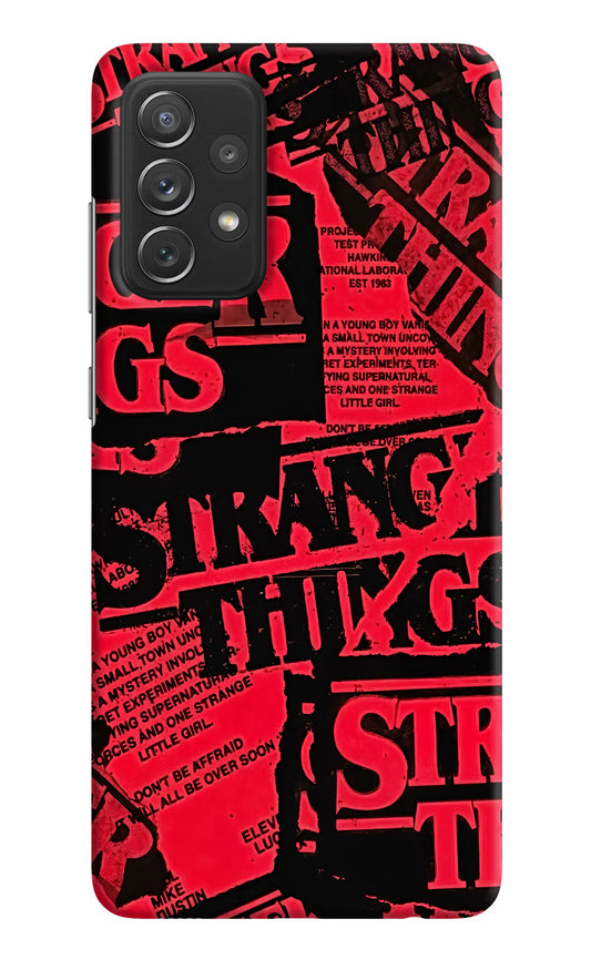 Ordinary Things Samsung A72 Hard Case Back Cover by Casekaro