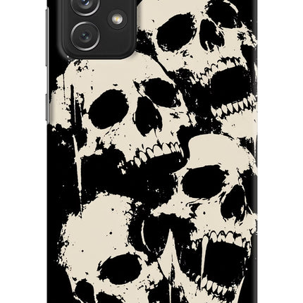 Dead Stack Samsung A72 Hard Case Back Cover by Casekaro