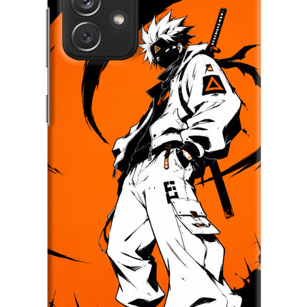 Street Samurai  Samsung A72 Hard Case Back Cover by Casekaro