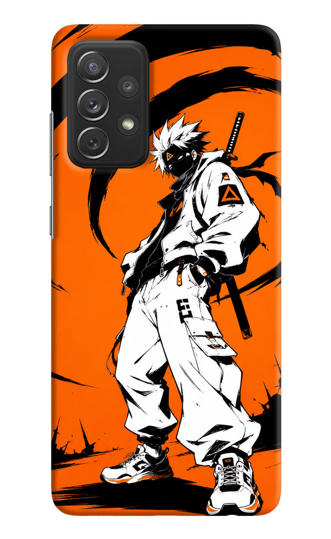 Street Samurai  Samsung A72 Hard Case Back Cover by Casekaro