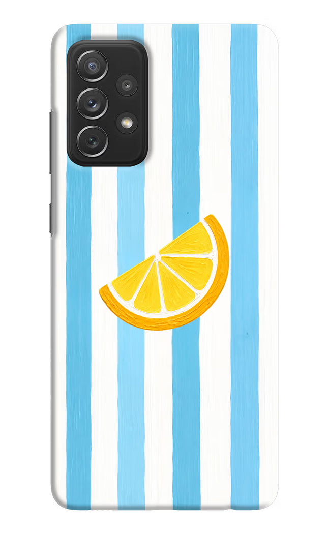 Summer Lemon Samsung A72 Hard Case Back Cover by Casekaro