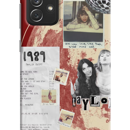 Taylor Swift Samsung A72 Hard Case Back Cover by Casekaro