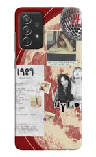 Taylor Swift Samsung A72 Hard Case Back Cover by Casekaro