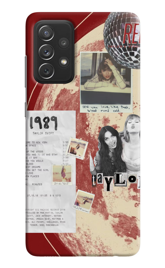 Taylor Swift Samsung A72 Hard Case Back Cover by Casekaro