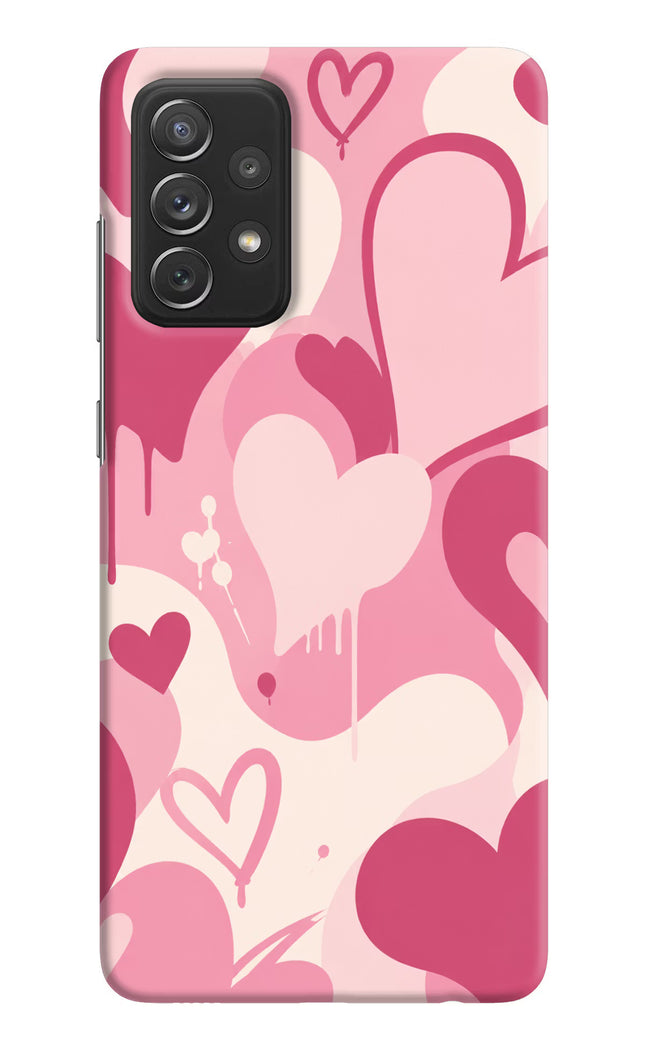 Hearty case Samsung A72 Hard Case Back Cover by Casekaro