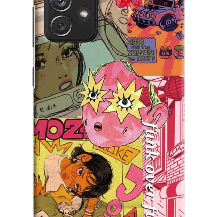 Funkover Samsung A72 Hard Case Back Cover by Casekaro