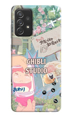 Studio Ghibli Samsung A72 Hard Case Back Cover by Casekaro