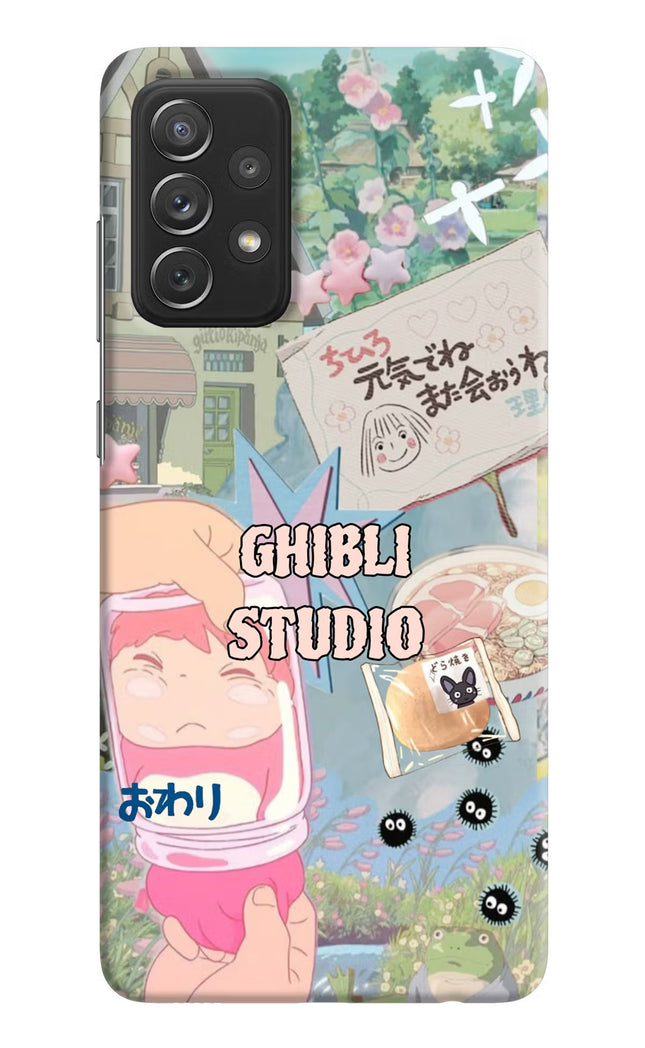 Studio Ghibli Samsung A72 Hard Case Back Cover by Casekaro
