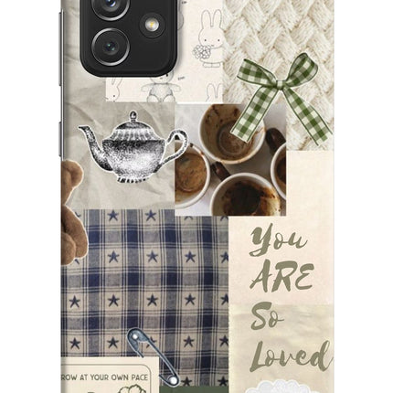 Cookie Samsung A72 Hard Case Back Cover by Casekaro