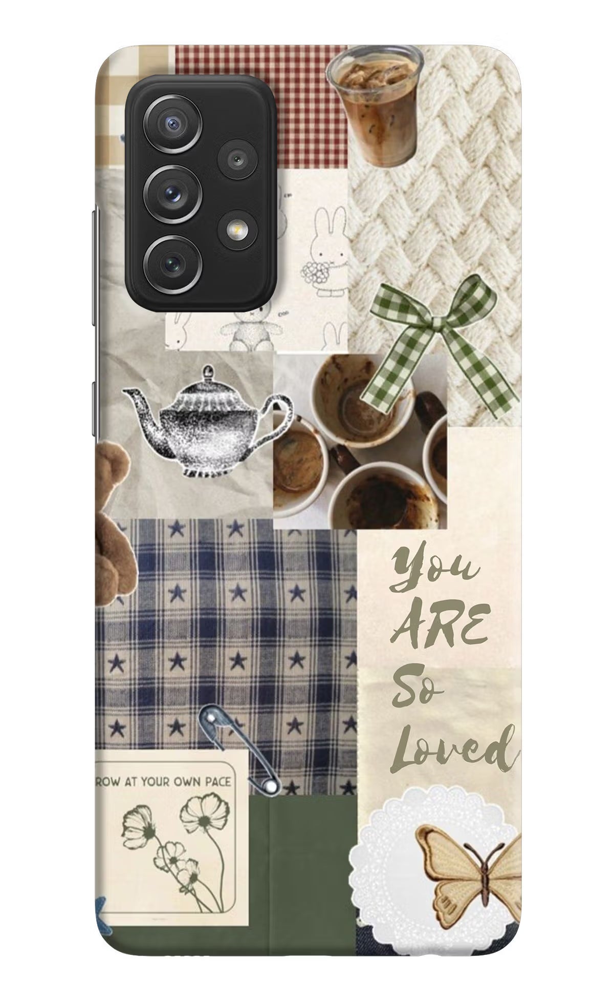 Cookie Samsung A72 Back Cover