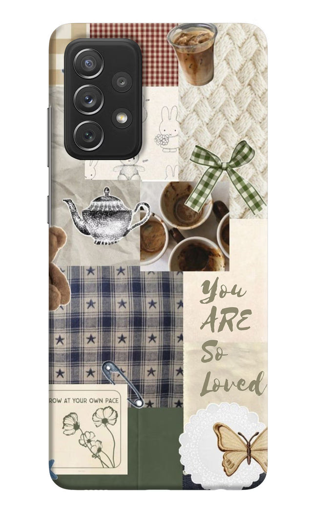 Cookie Samsung A72 Hard Case Back Cover by Casekaro
