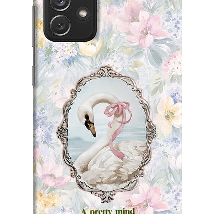 Pretty Mind Pretty Soul Samsung A72 Hard Case Back Cover by Casekaro