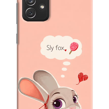 Judy Charm Samsung A72 Hard Case Back Cover by Casekaro